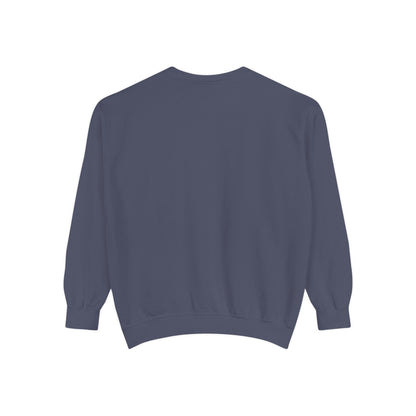 Garment-Dyed Sweatshirt — Custom Print or Embroidery, Made in USA
