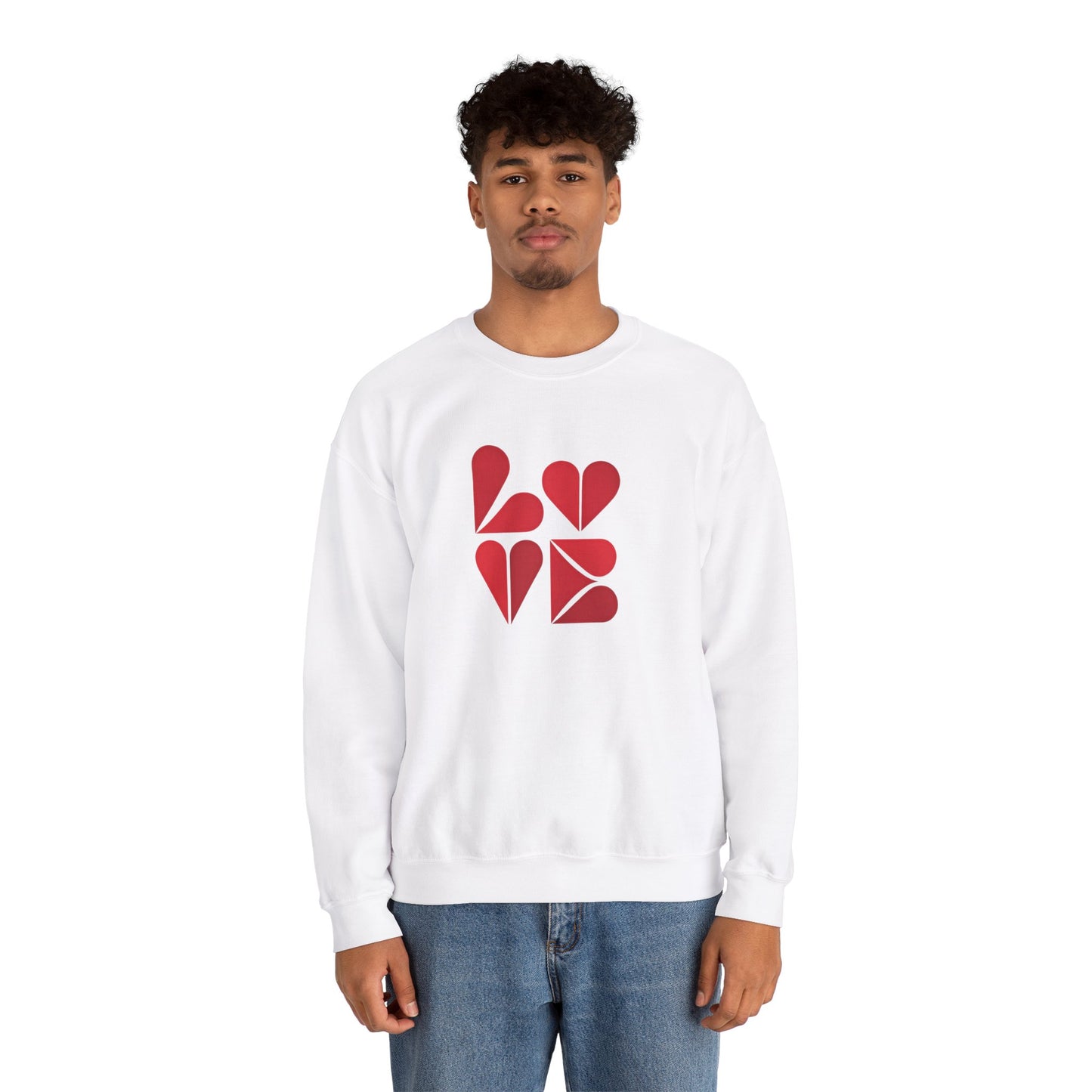 Sudadera unisex de cuello redondo