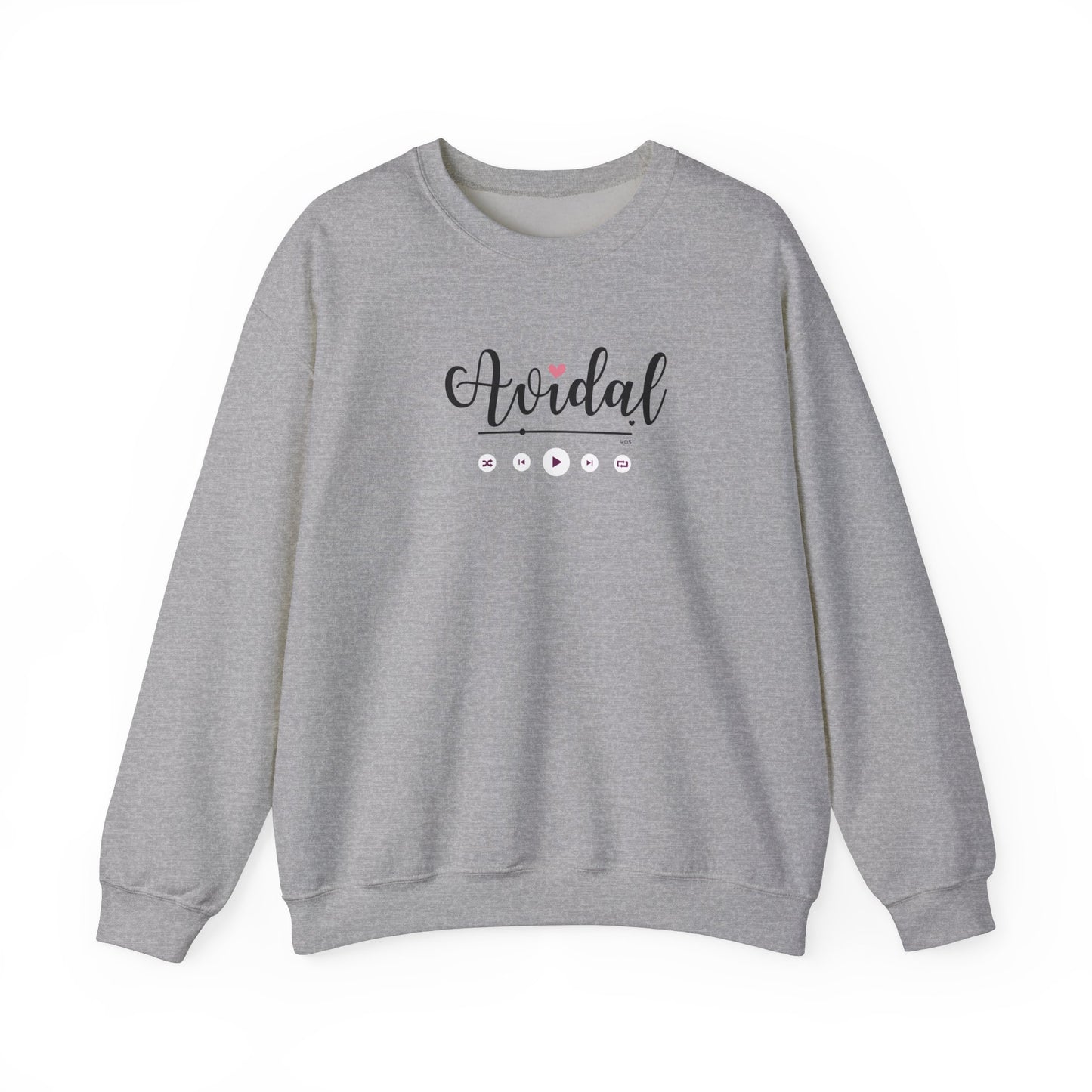 Unisex Sudadera de cuello redondo