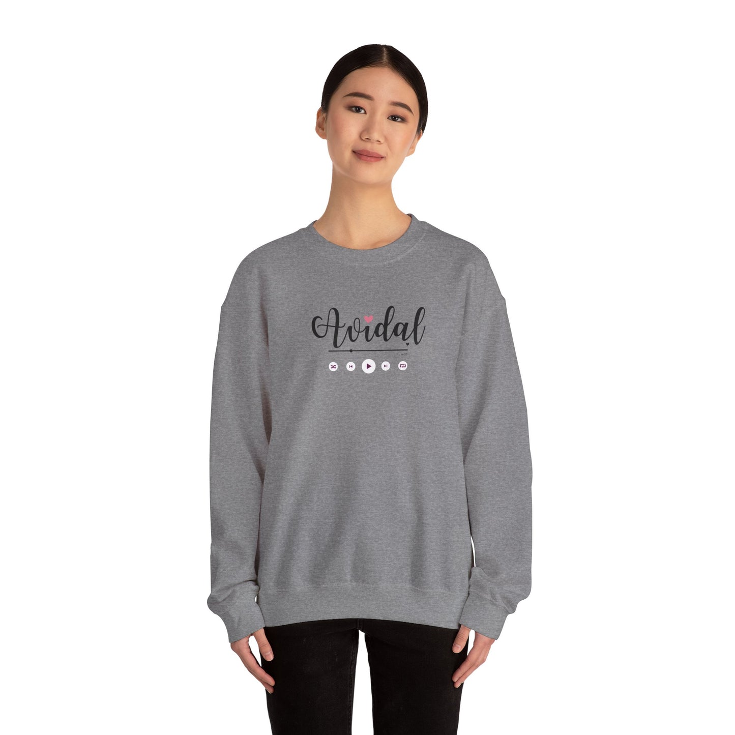 Unisex Sudadera de cuello redondo