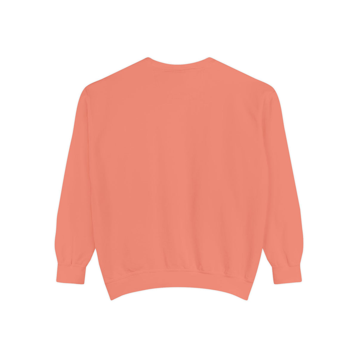 Garment-Dyed Sweatshirt — Custom Print or Embroidery, Made in USA