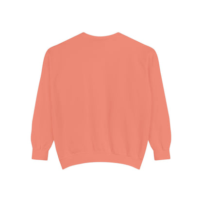 Garment-Dyed Sweatshirt — Custom Print or Embroidery, Made in USA