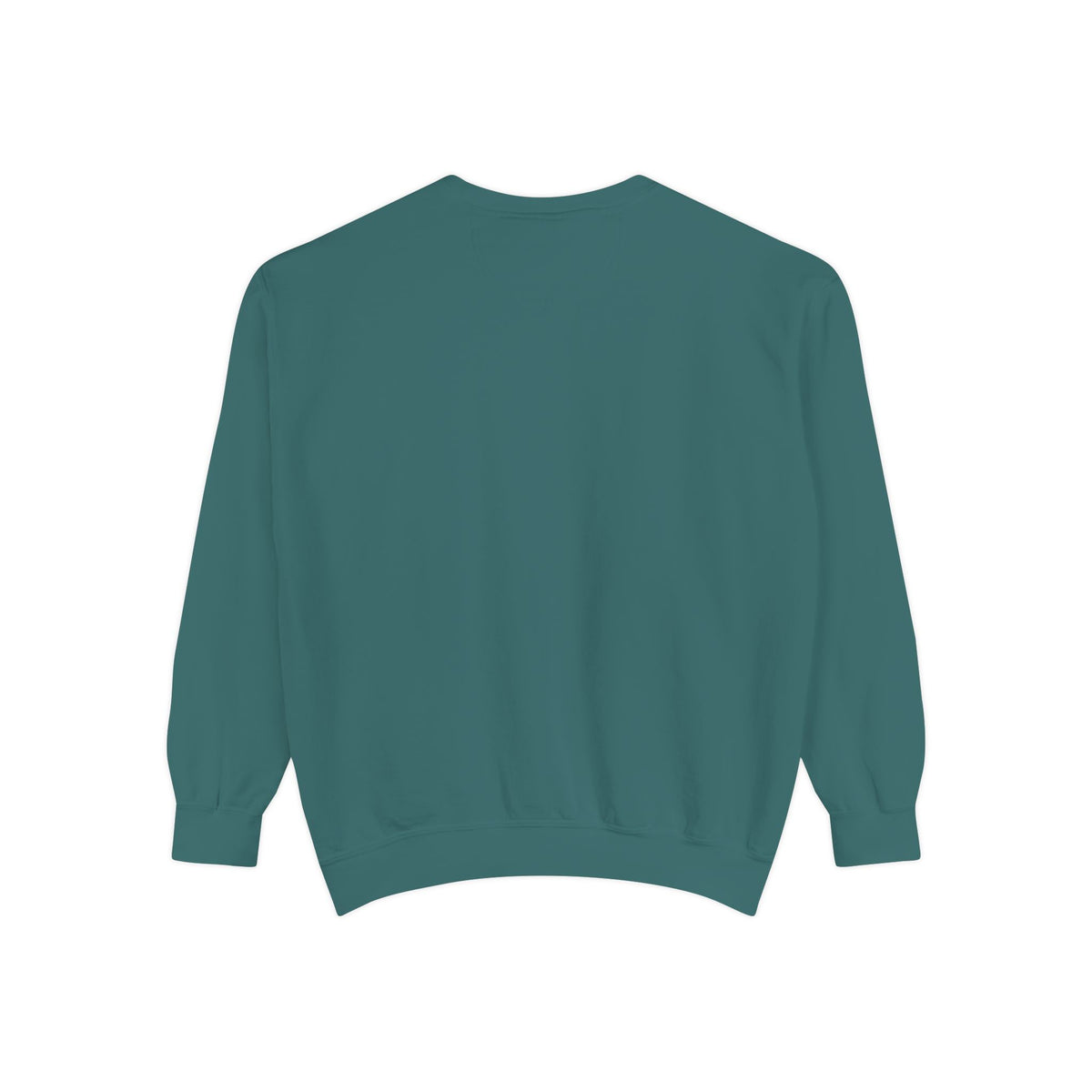 Garment-Dyed Sweatshirt — Custom Print or Embroidery, Made in USA