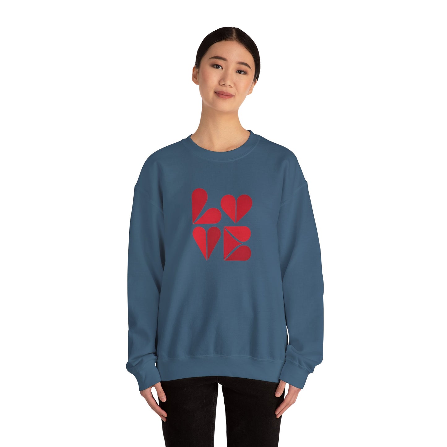 Sudadera unisex de cuello redondo