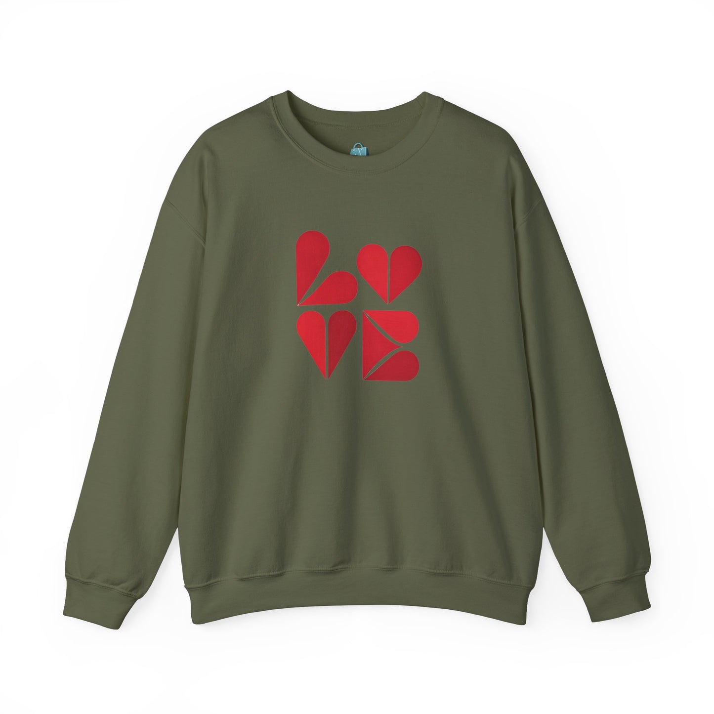Sudadera unisex de cuello redondo