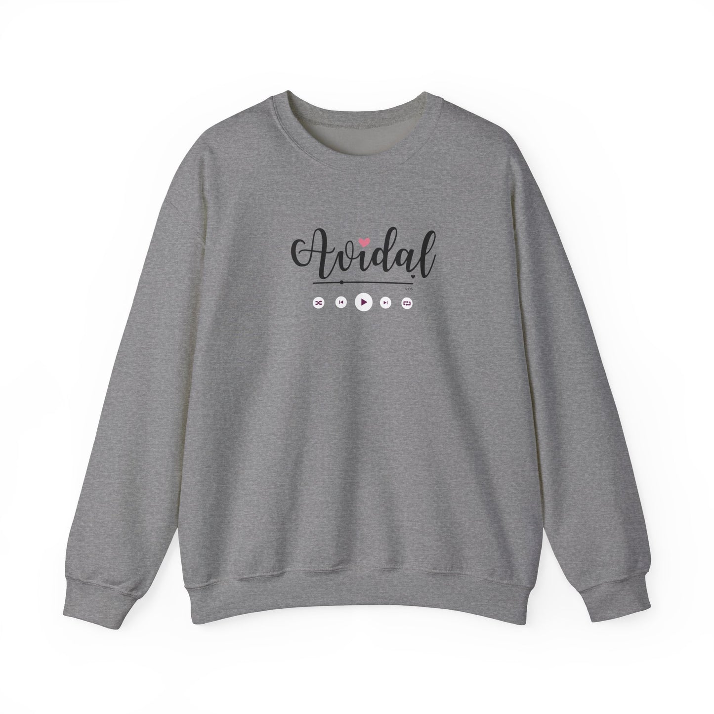 Unisex Sudadera de cuello redondo