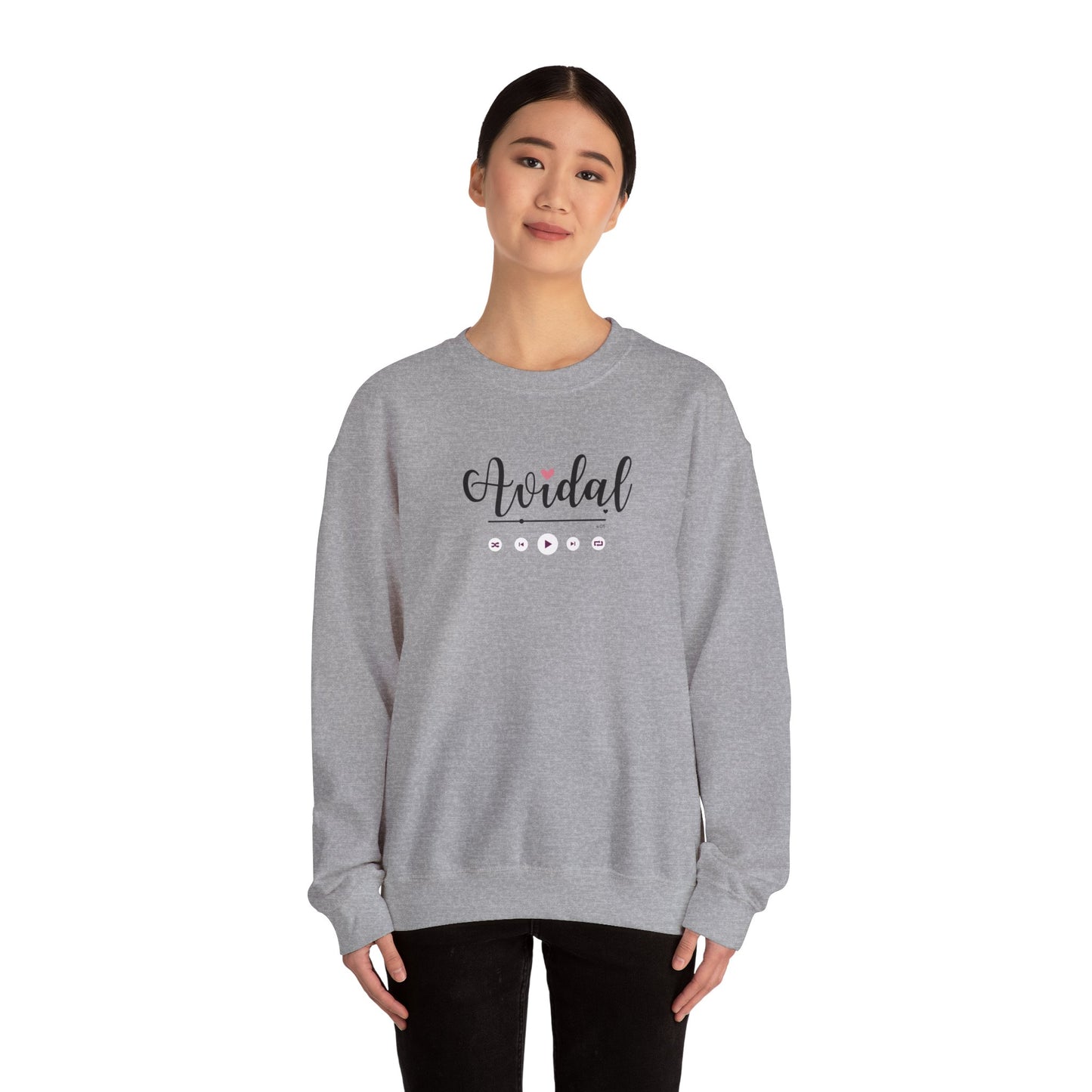 Unisex Sudadera de cuello redondo