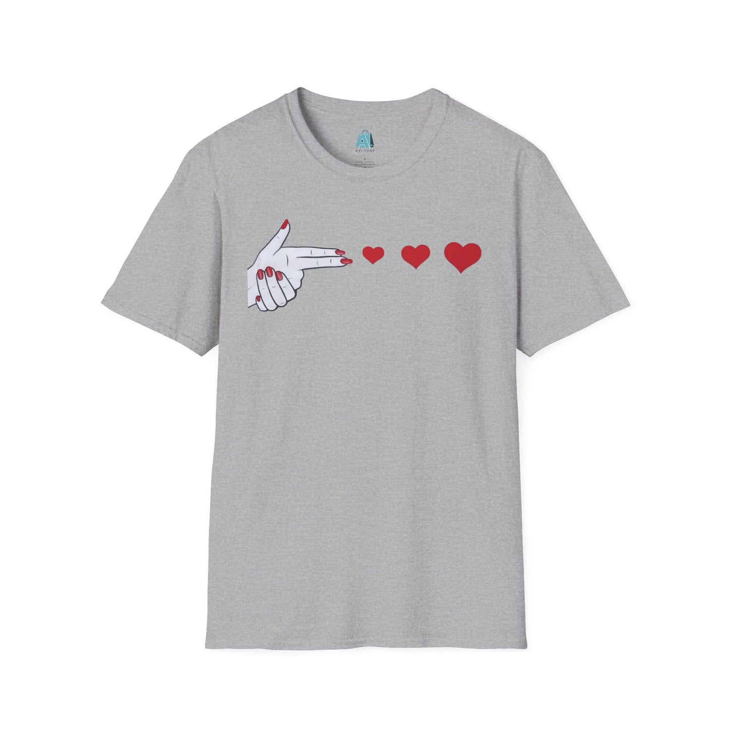 Camiseta unisex de estilo suave