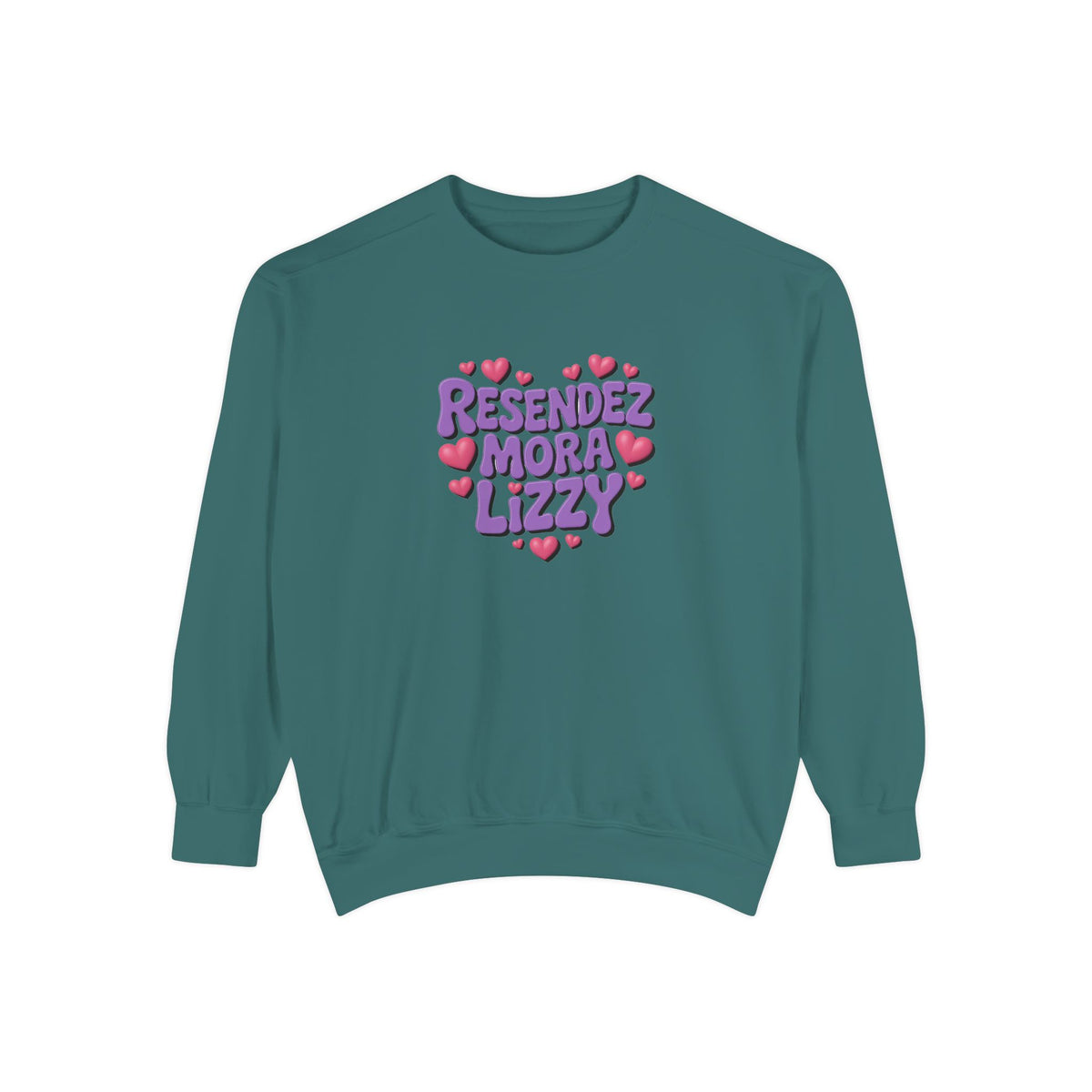 Garment-Dyed Sweatshirt — Custom Print or Embroidery, Made in USA