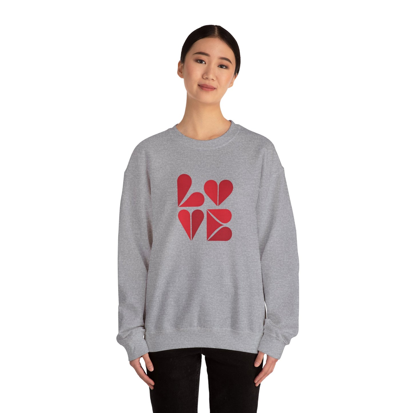 Sudadera unisex de cuello redondo