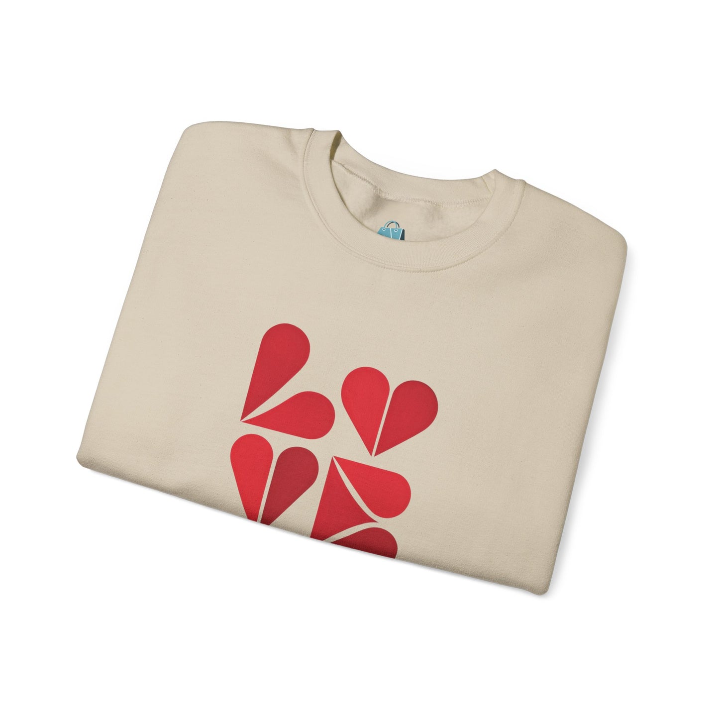 Sudadera unisex de cuello redondo