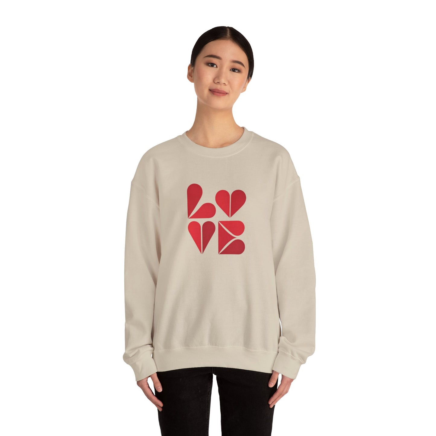 Sudadera unisex de cuello redondo