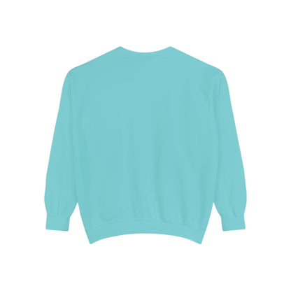 Garment-Dyed Sweatshirt — Custom Print or Embroidery, Made in USA