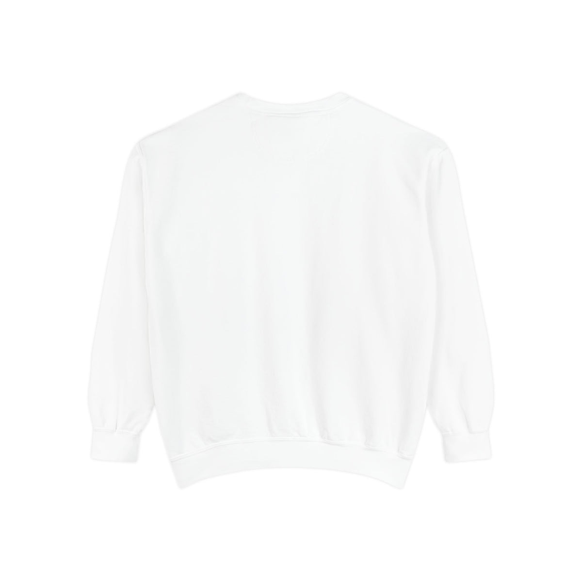 Garment-Dyed Sweatshirt — Custom Print or Embroidery, Made in USA