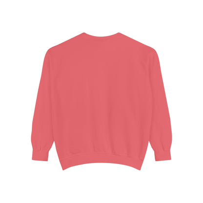 Garment-Dyed Sweatshirt — Custom Print or Embroidery, Made in USA