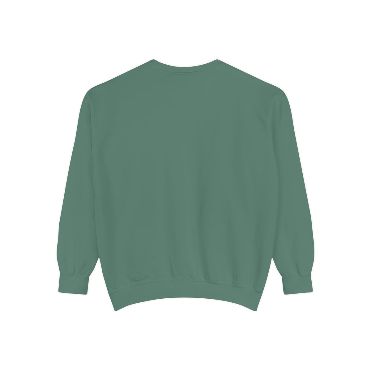 Garment-Dyed Sweatshirt — Custom Print or Embroidery, Made in USA