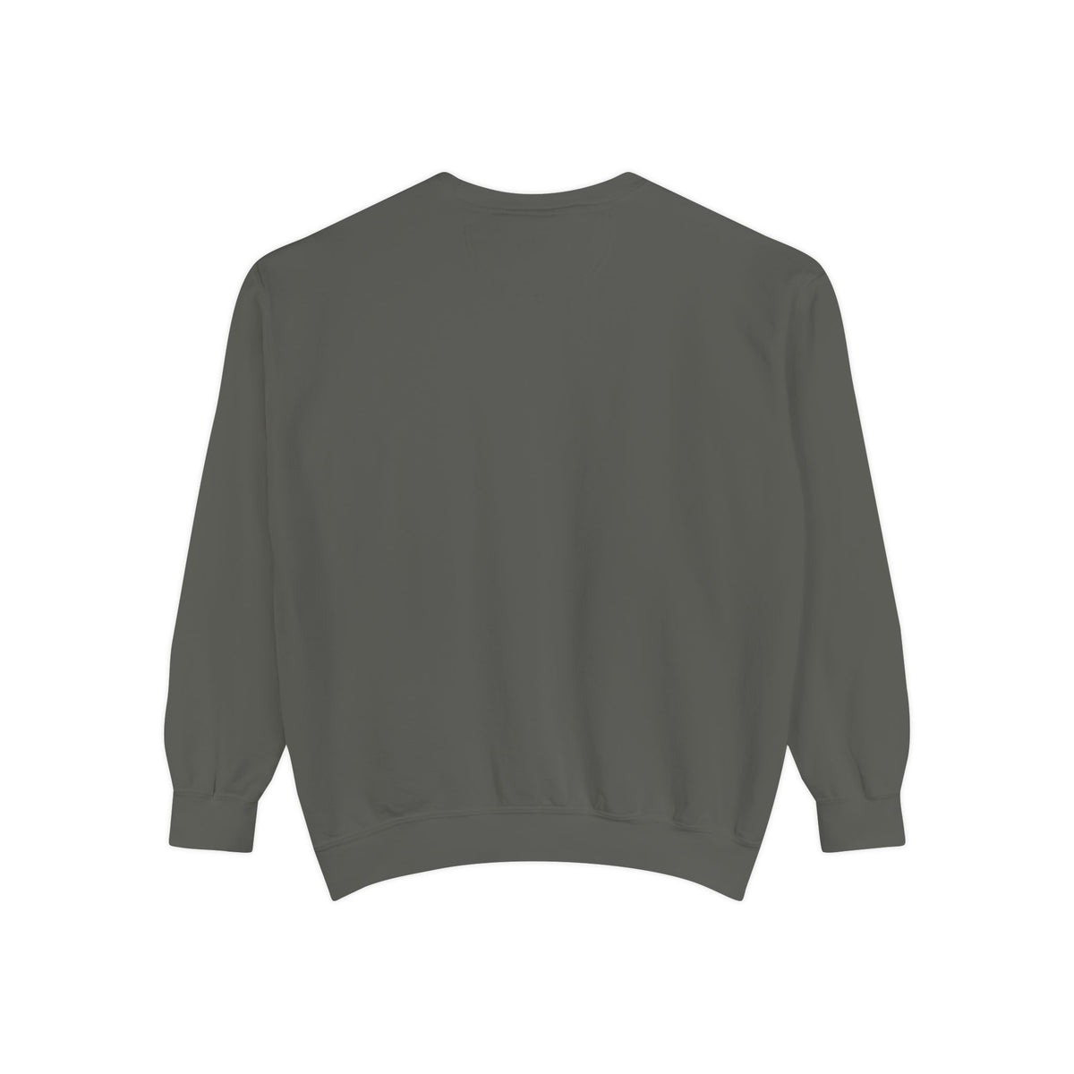 Garment-Dyed Sweatshirt — Custom Print or Embroidery, Made in USA