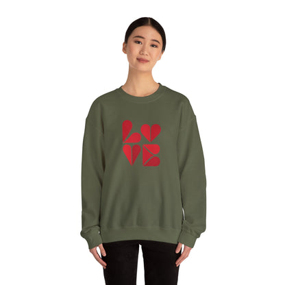 Sudadera unisex de cuello redondo