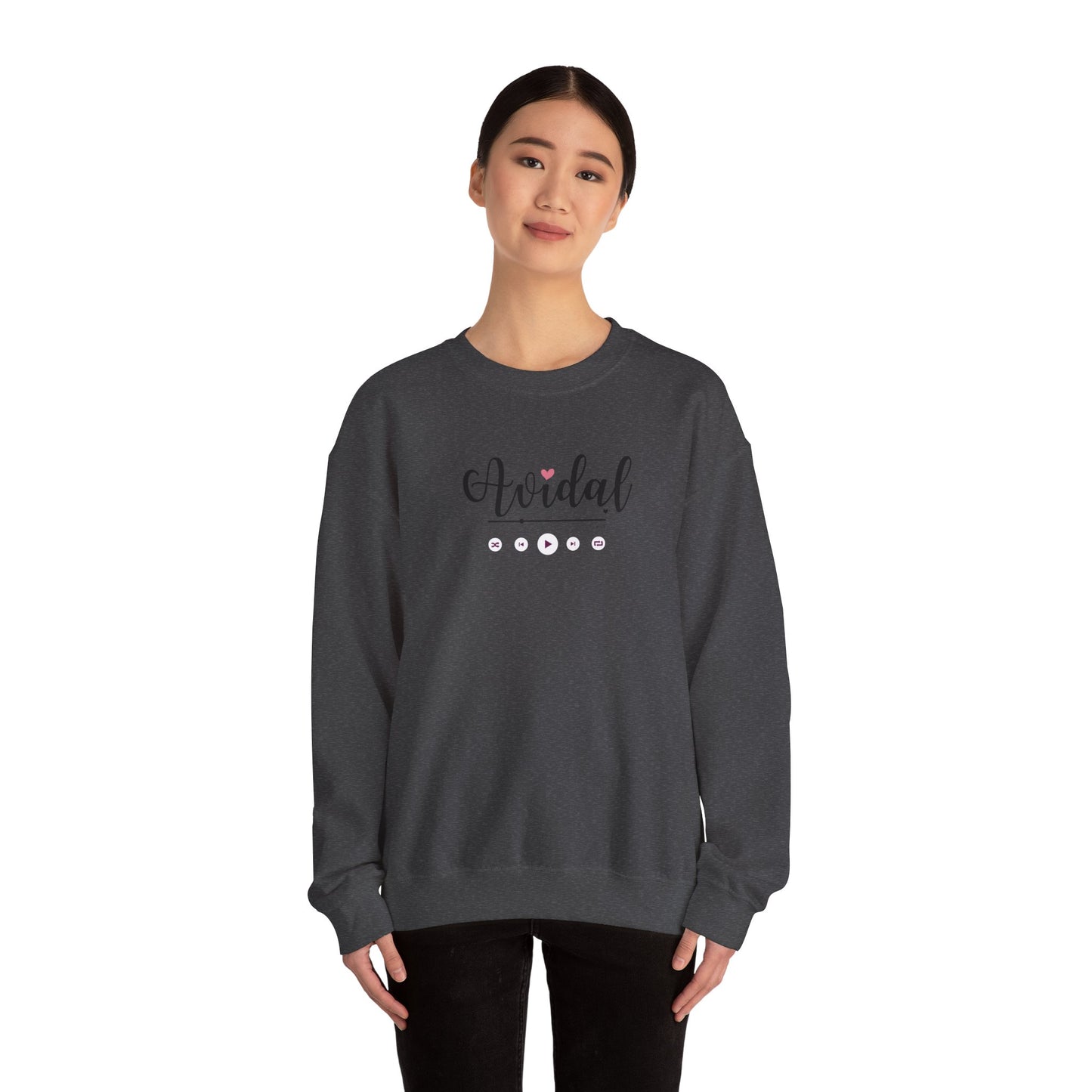 Unisex Sudadera de cuello redondo