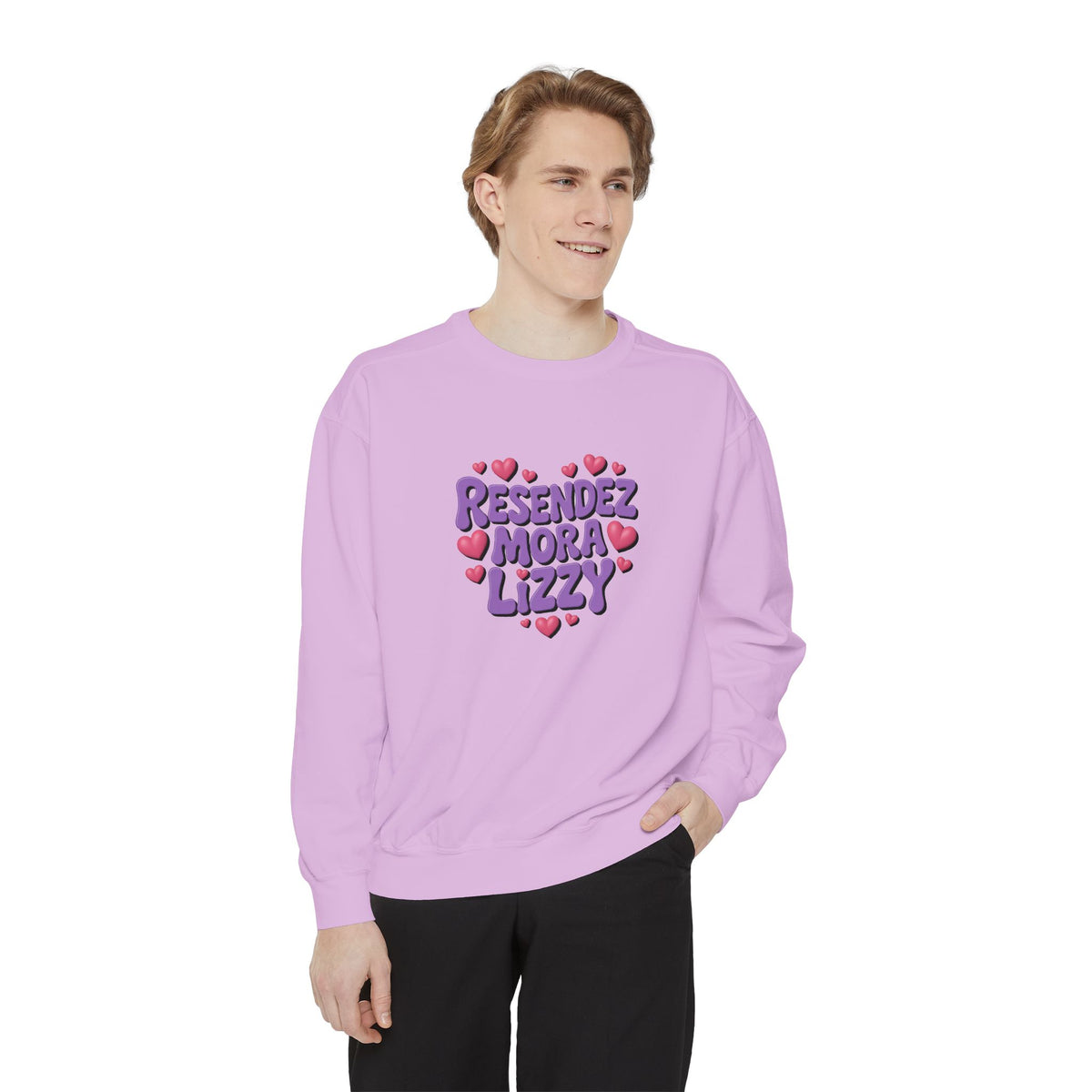 Garment-Dyed Sweatshirt — Custom Print or Embroidery, Made in USA
