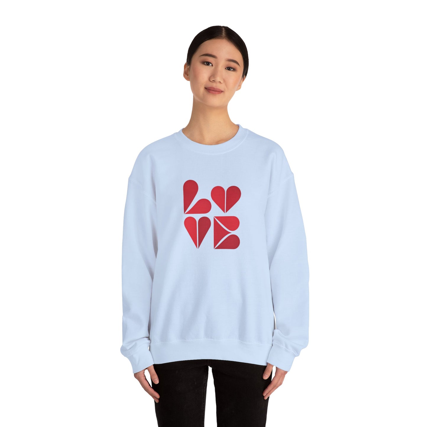 Sudadera unisex de cuello redondo