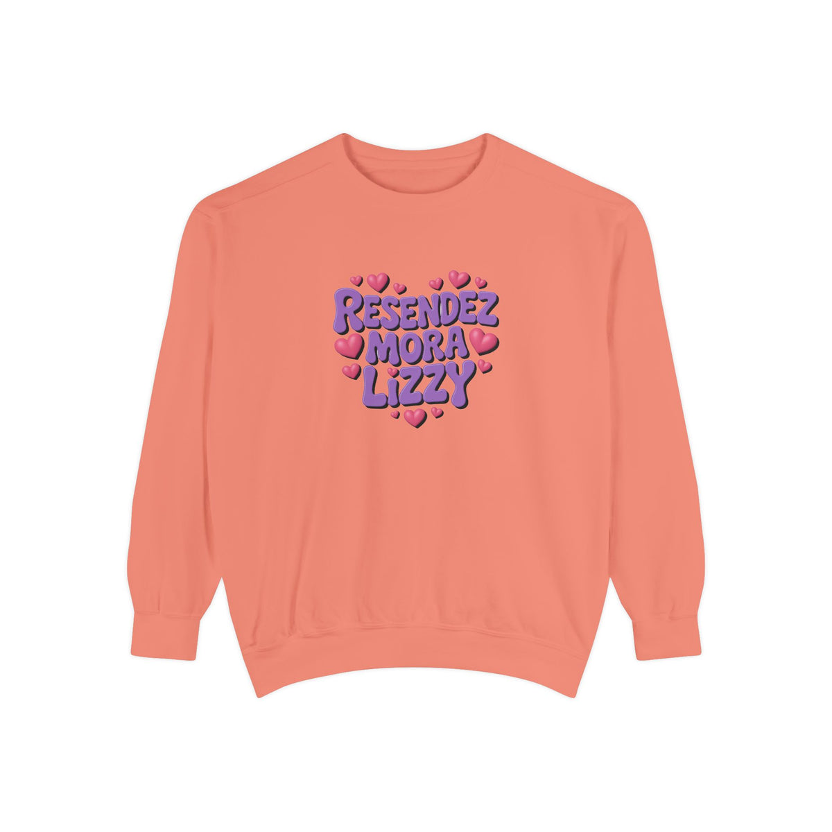 Garment-Dyed Sweatshirt — Custom Print or Embroidery, Made in USA