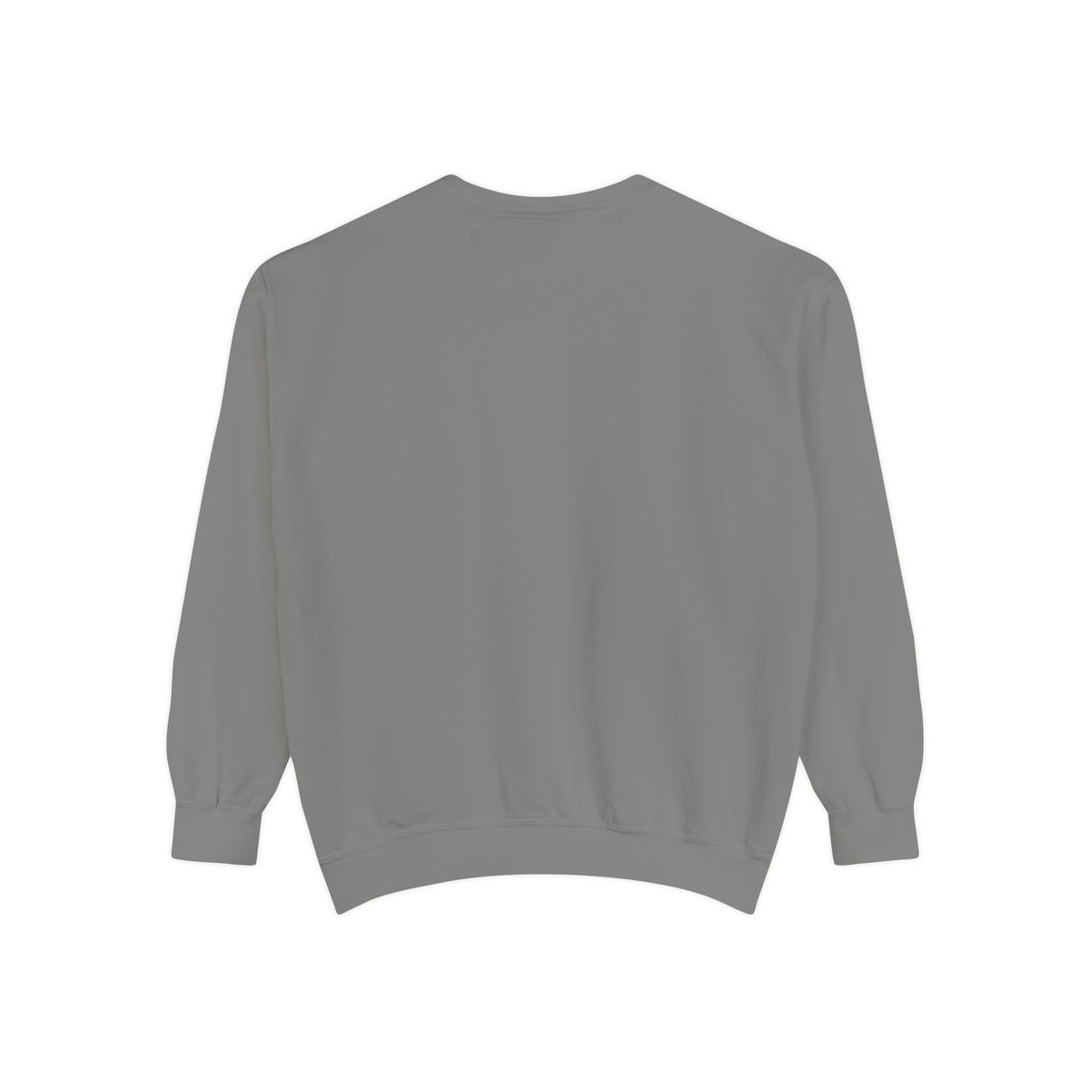 Garment-Dyed Sweatshirt — Custom Print or Embroidery, Made in USA