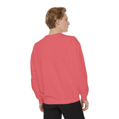 Garment-Dyed Sweatshirt — Custom Print or Embroidery, Made in USA