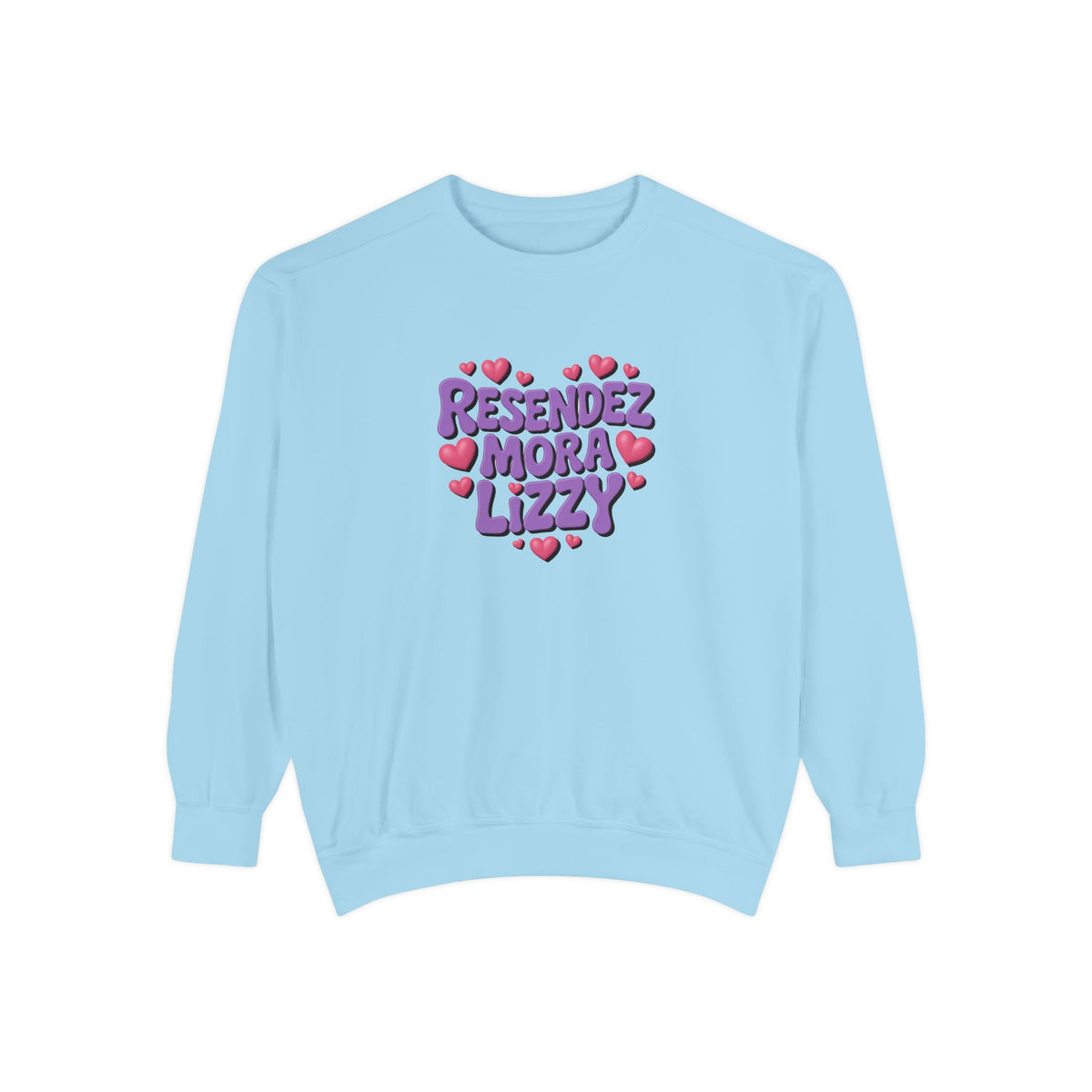 Garment-Dyed Sweatshirt — Custom Print or Embroidery, Made in USA