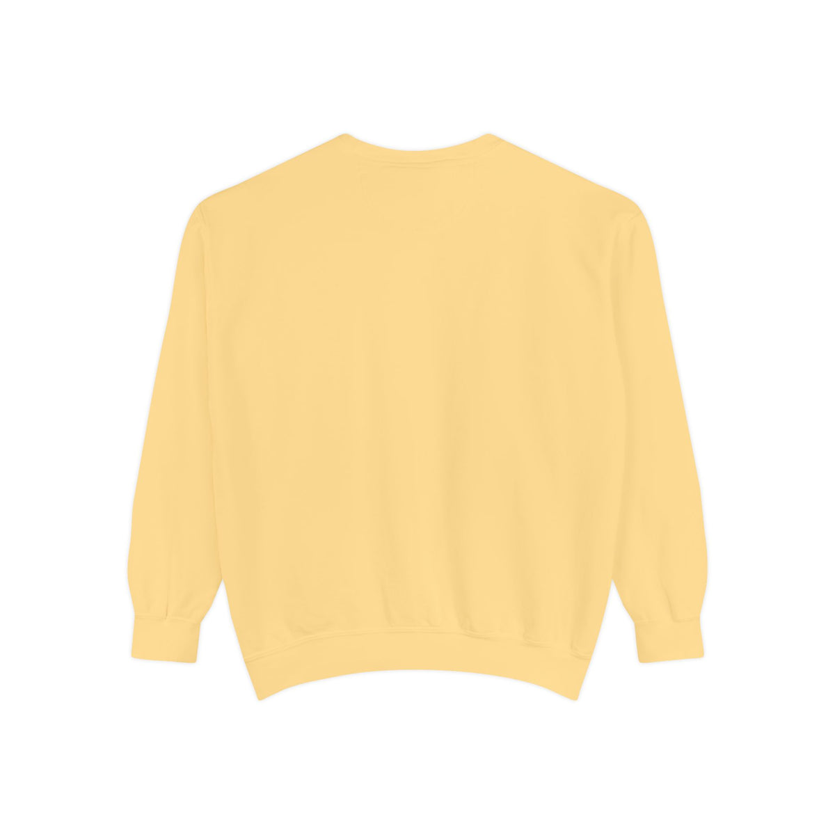 Garment-Dyed Sweatshirt — Custom Print or Embroidery, Made in USA