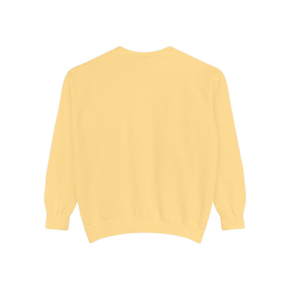 Garment-Dyed Sweatshirt — Custom Print or Embroidery, Made in USA