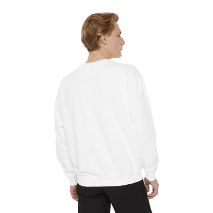 Garment-Dyed Sweatshirt — Custom Print or Embroidery, Made in USA