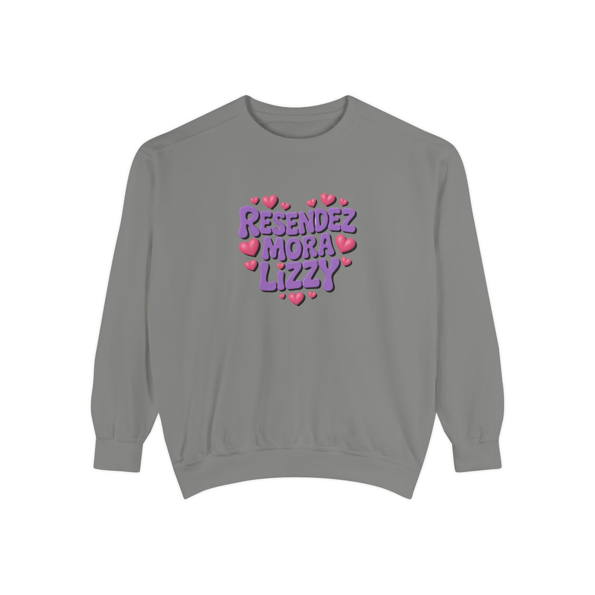 Garment-Dyed Sweatshirt — Custom Print or Embroidery, Made in USA