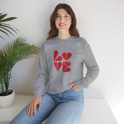 Sudadera unisex de cuello redondo