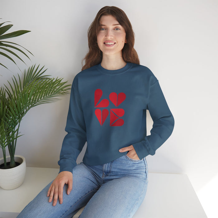 Sudadera unisex con cuello redondo