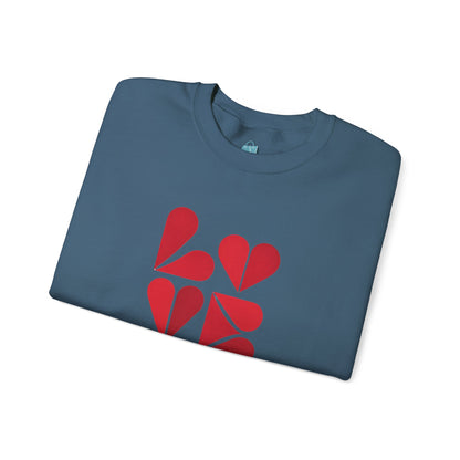 Sudadera unisex de cuello redondo